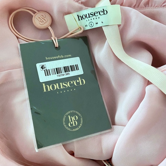 NEW House of CB Tania Dress Rosehill Pink Quartz Small - Picture 15 of 16